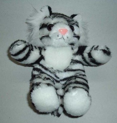 White Tiger Plush Stuffed Animal – Small (6-14 In) – Rhode Island Novelty
